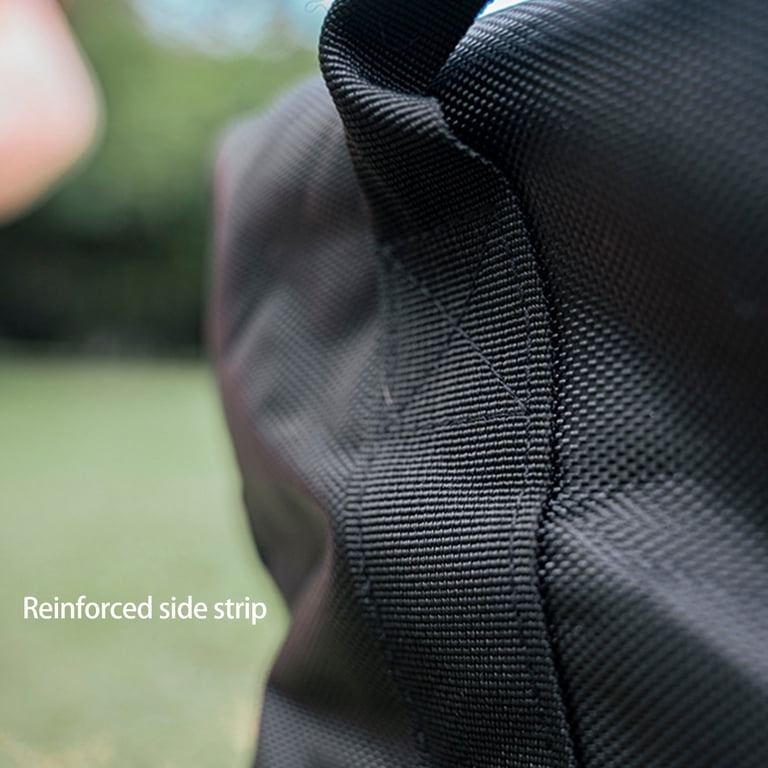 Grand Sac De Rangement Camping - Duffel Bag 1680D - Capacité XXL - Portable Noir
