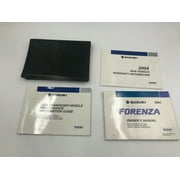 2004 Suzuki Forenza Owners Manual Set with Case K01B04008