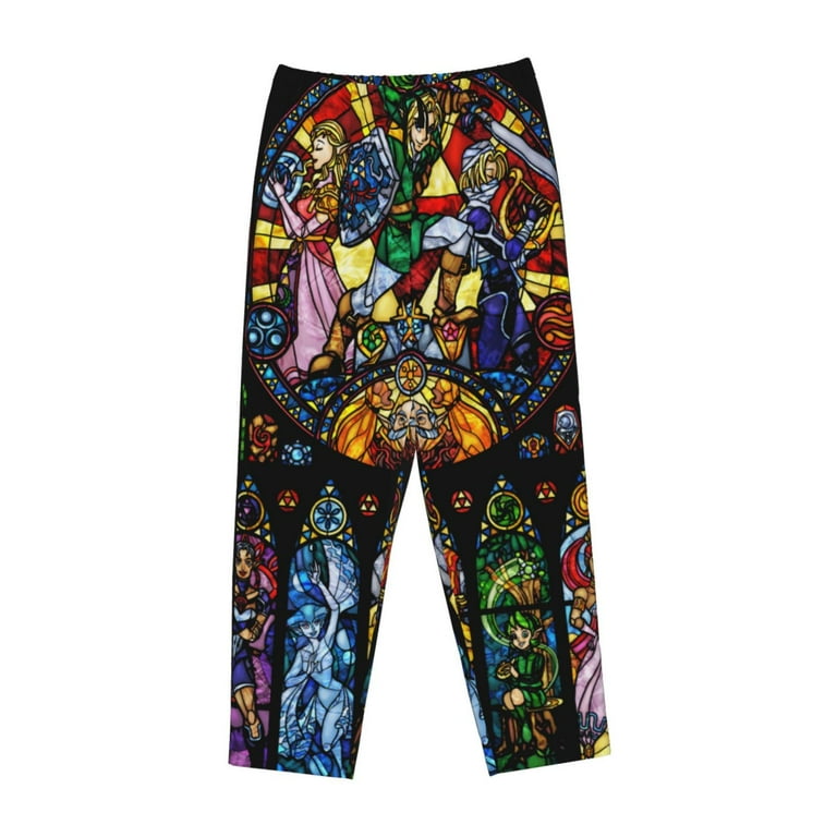 Legend Of Zelda Pajama Pants for Women Cartoon Pajama Pants All Over Print Pajamas With Pocket Walmart