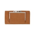 thumbnail image 4 of CTM  Leather Checkbook Cover (Women), 4 of 6