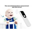 thumbnail image 2 of Non-Contact Thermometer for Adults and Kids, FSA Eligible, Accurate & Easy to use, 1 Second Result, Mute Mode, Color-Coded Screen,Black, 2 of 7