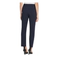 thumbnail image 2 of DKNY Womens Navy Zippered Embellished Pants Size: 12, 2 of 2