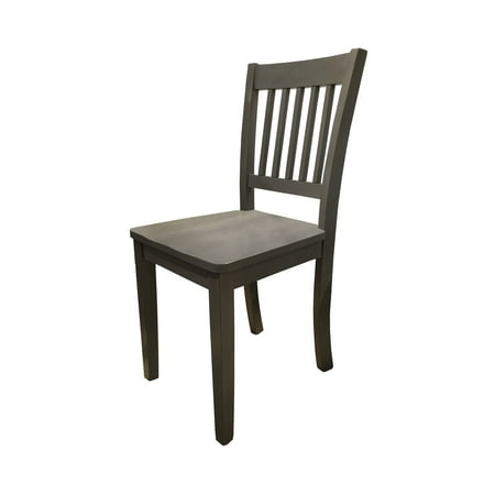 UPC: 0796995081581 | Hillsdale Lake House Grey Wood Chair – 35 H x 19.5 W x 15.75 D