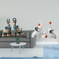 thumbnail image 2 of Figuras Modernas De Resina De Elefantes Familiares, Esculturas, Arte Artesanal, Adornos Coleccionables Para Escritorio, Estantería, Hogar, Oficina, Sala De Estar, Dormitorio, Decoraciones,, 2 of 8