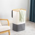 thumbnail image 4 of LCXmlly Soap Storage Box Collapsible Laundry Hamper (105L) Large Capacity with Lid and Handle Clothes Basket, 4 of 6