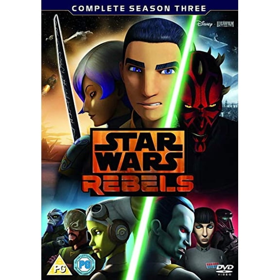 Star Wars Rebels Complete Season 3 [DVD]
