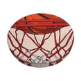 thumbnail image 1 of Balery Basketball Shot Fundas de asiento para taburete de bar redondo de tela de terciopelo ajustables que protegen de arañazos y manchas para sillas de 14 a 17 pulgadas.-13 inch, 1 of 7