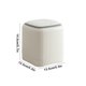 thumbnail image 3 of YiJuHui Push Button Trash Can with Lid, Multipurpose Small Wastebasket for Countertop Desk Office Kitchen Bathroom, Plastic Garbage Bin, Touch Top Recycle Bin, 3 of 6