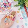 thumbnail image 3 of 360Pcs 12 Styles Acrylic Linking Rings Quick Link Connectors 19.5x15mm Oval Twist Link Chain Rings, 3 of 8