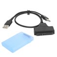 thumbnail image 3 of Hard Disk Cable, ABS  Box  Compatibility With LED Status Indicator For 2.5in  HDD SSD White,Gray,Blue,Red,Green, 3 of 8