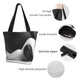 thumbnail image 4 of Easygdp Black White Fluid Sculpture Bolso de Hombro para Mujer, Bolso Bandolera y Cartera de Mano Elegante para Uso Diario, 4 of 6
