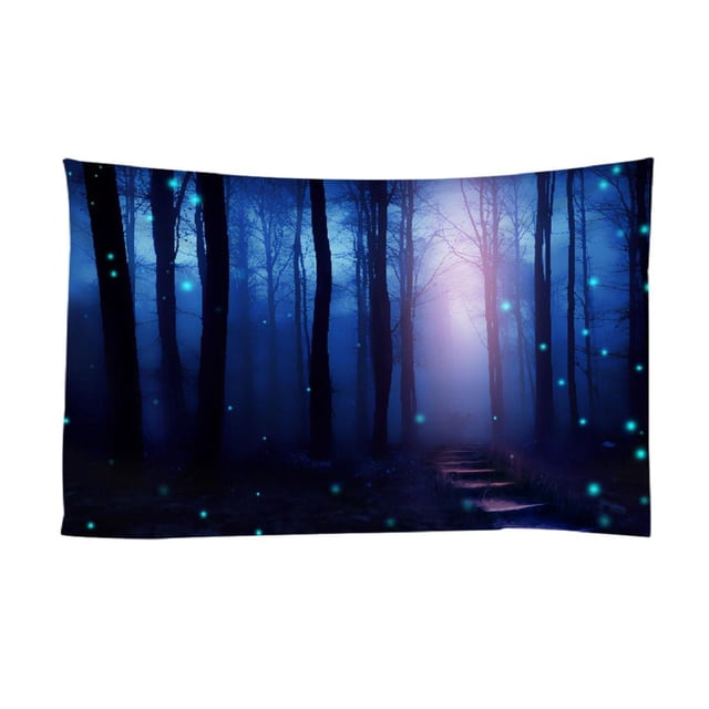 Decoración de de del dormitorio arte del tapiz del paisaje de la naturaleza Bosque 200 x 150 cm