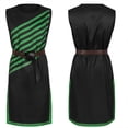 thumbnail image 3 of Chemises à Manches Courtes pour Hommes Robe Rayée Médiévale Rétro Tunique Costume de Performance de Scène Col Rond Slim Pull Chemise Haut Chemises Hommes Manches Courtes Chemises Hommes Manches Courtes Décontractées, 3 of 8