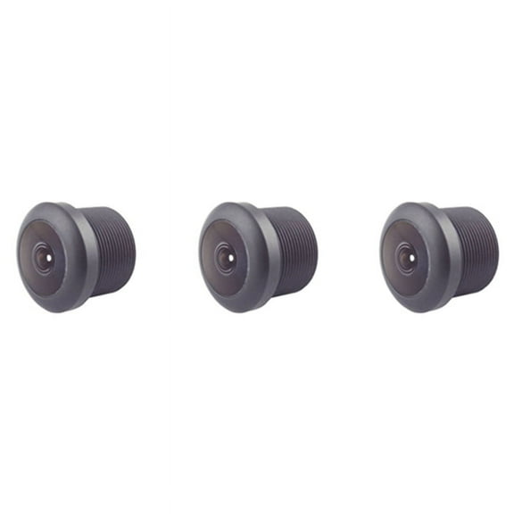 3X Technology 1/3Inch 1.8mm 170 Degree Wide Angle Black CCTV Lens for CCD Security Box Camera