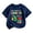 Navy, variant on XFeng Kids My 1st Day Of Kindergarten T-Shirt, 5 Years Old Pencil Apple Book Graphic Short Sleeve Crew Neck Tee