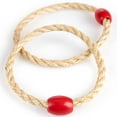 thumbnail image 6 of Grasshopper Games: Ring Toss - Classic Throwing Game, Wood Set, 5 Stumps & Hoops, Indoor-Outdoor Play, Travel Bag, Party-Backyard Activity, Family Age 3+, 6 of 8