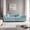 Blue, variant on 83" Premium Velvet Fluffy Modular Sectional Loveseat Sofa, Modern Mid-century Modular Sofa with Endless Configurations, Deep Seat Cloud Sectional Couch with Sturdy Support for Living Room, Pink