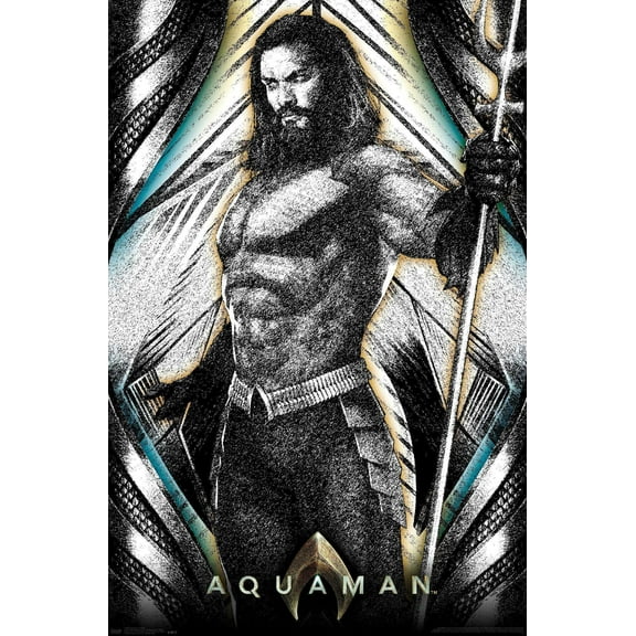 DC Comics Movie - Aquaman - Graphic Wall Poster, 14.725" x 22.375"