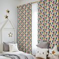 thumbnail image 5 of Leopard Print 52x84in(132x213cm) Curtains 2 Panels for Kids Bedroom, Window Drapes for Kids Boys Girls Bedroom Curtains Designed To Spark Joy and Creativity, 5 of 5