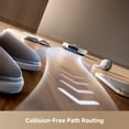 thumbnail image 2 of DREAME L40s Ultra Robot Vacuum Kit and Mop,19000Pa Suction, Auto-Empty Mop Self-Cleaning ,Detangling DuoBrush, Extending Mops and Side Brush, 1.57in Obstacle Clearing, App & Voice Control, White, 2 of 12