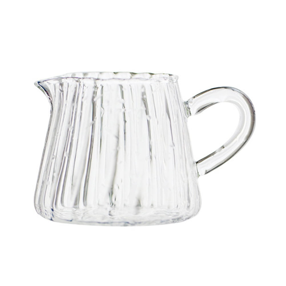 Glass Creamer Pitcher Coffee Creamer Pitcher Home Juice Cup Office