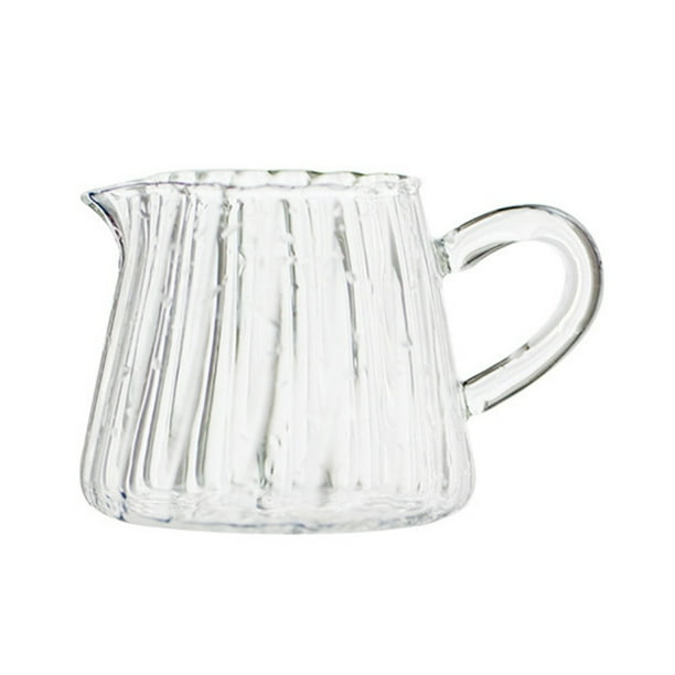 Glass Creamer Pitcher Coffee Creamer Pitcher Home Juice Cup Office Coffee Cup Water Container