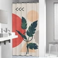 thumbnail image 3 of Minimalist Geometric Shower Curtain with Hooks, Modern Abstract Shower Curtain Sets, Mid Century Shower Curtain, Waterproof Shower Curtain, Multicolor Bathroom Shower Curtains 36x72 Inch, 3 of 5