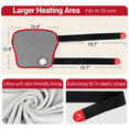 thumbnail image 7 of Comfytemp Leg Heating Pad, Wearable Heat Wrap for Calf Knee Arm, FSA HSA Eligible, 3 Heat Levels, 2H Auto-Off, S/M, 7 of 7