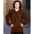 thumbnail image 1 of The Pirate Dressing C1009 Redbeard Shirt- Chocolate - Small & Medium, 1 of 1