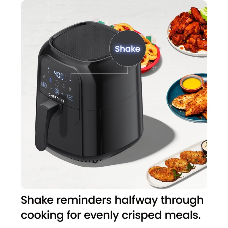 Chefman TurboFry Touch 6 Qt Air Fryer with Digital Display photo 5