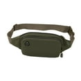 thumbnail image 2 of Abbraccia Fanny Pack Travel Pouch Phone Holder for Men Women Crossbody Bag Chest Bag Waist Pouch for Gym Fitness Walking Travel Camping Green, 2 of 9