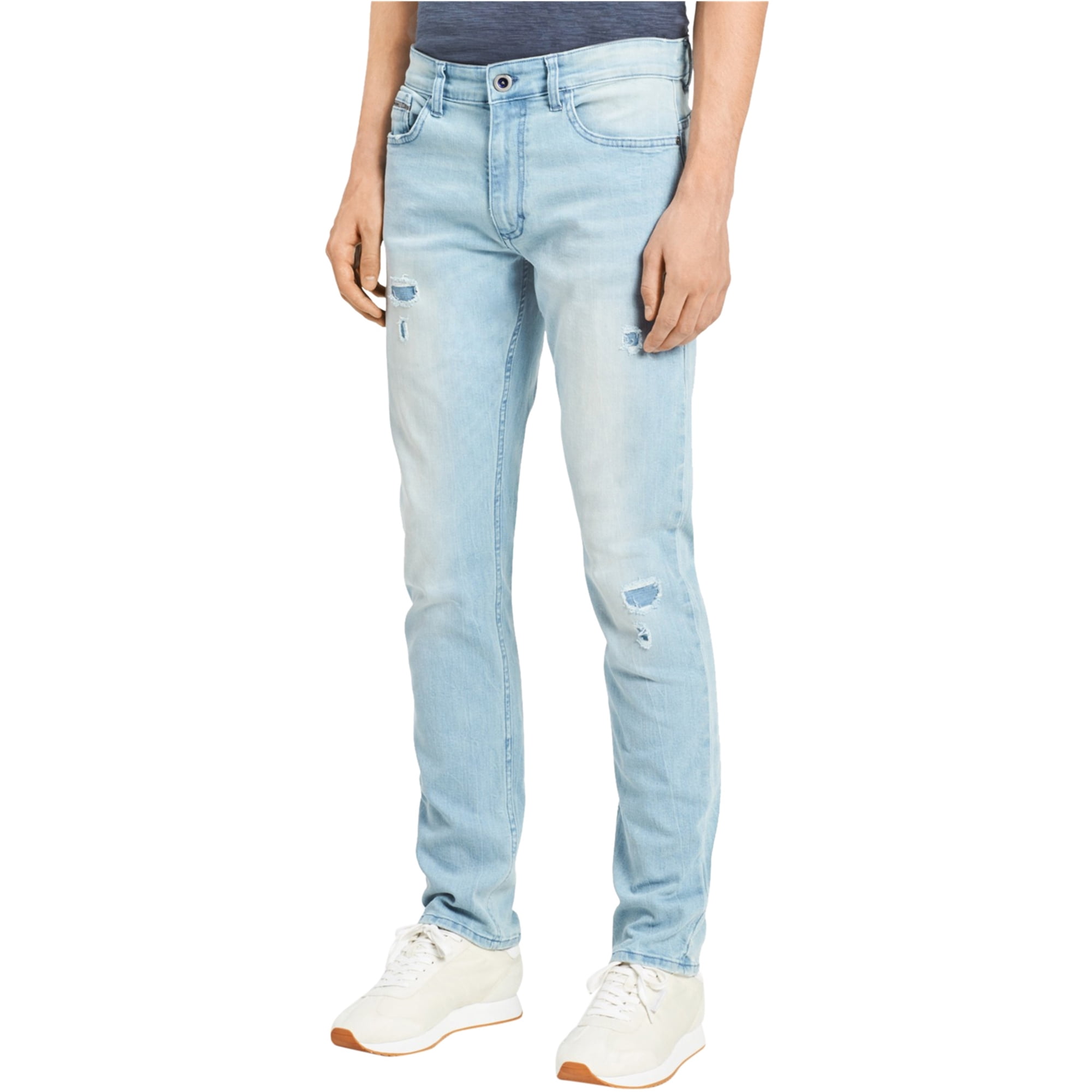 calvin klein men's straight fit denim jeans