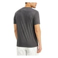 thumbnail image 2 of Alfani Mens Ribbed Collar Basic T-Shirt, Black, Small, 2 of 2