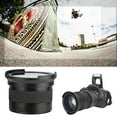 thumbnail image 4 of NFTIGB 58MM 0.35X Fisheye Super Wide Angle Lens for SLR DSLR Camera Black High Definition Metal Body Photography Equipment 3.0 inches / 7.5 cm, 4 of 9