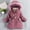 Purple, variant on Abomasnow Kid Girls Winter Dress Coats Faux Fur Hooded Fleece Jackets Waterproof Parka Outwear 4-12 Years