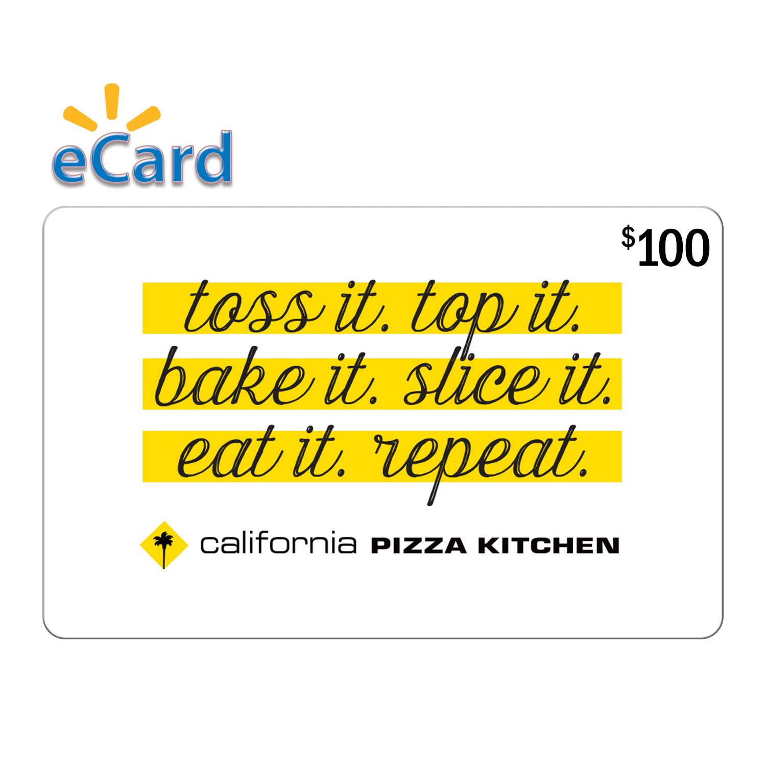 California Pizza Kitchen 25 Gift Card Email Delivery Walmart Com