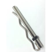 Gorgeous 2mm Stainless Steel Tie Clip