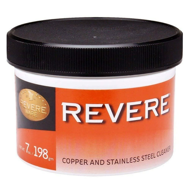 Revere Copper, Brass & Stainless Steel Cleaner / Polish 7oz Jar