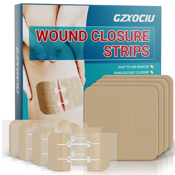 Tiras de emergencia para cerrar heridas, banda GZXOCIU con punto de cremallera (4)