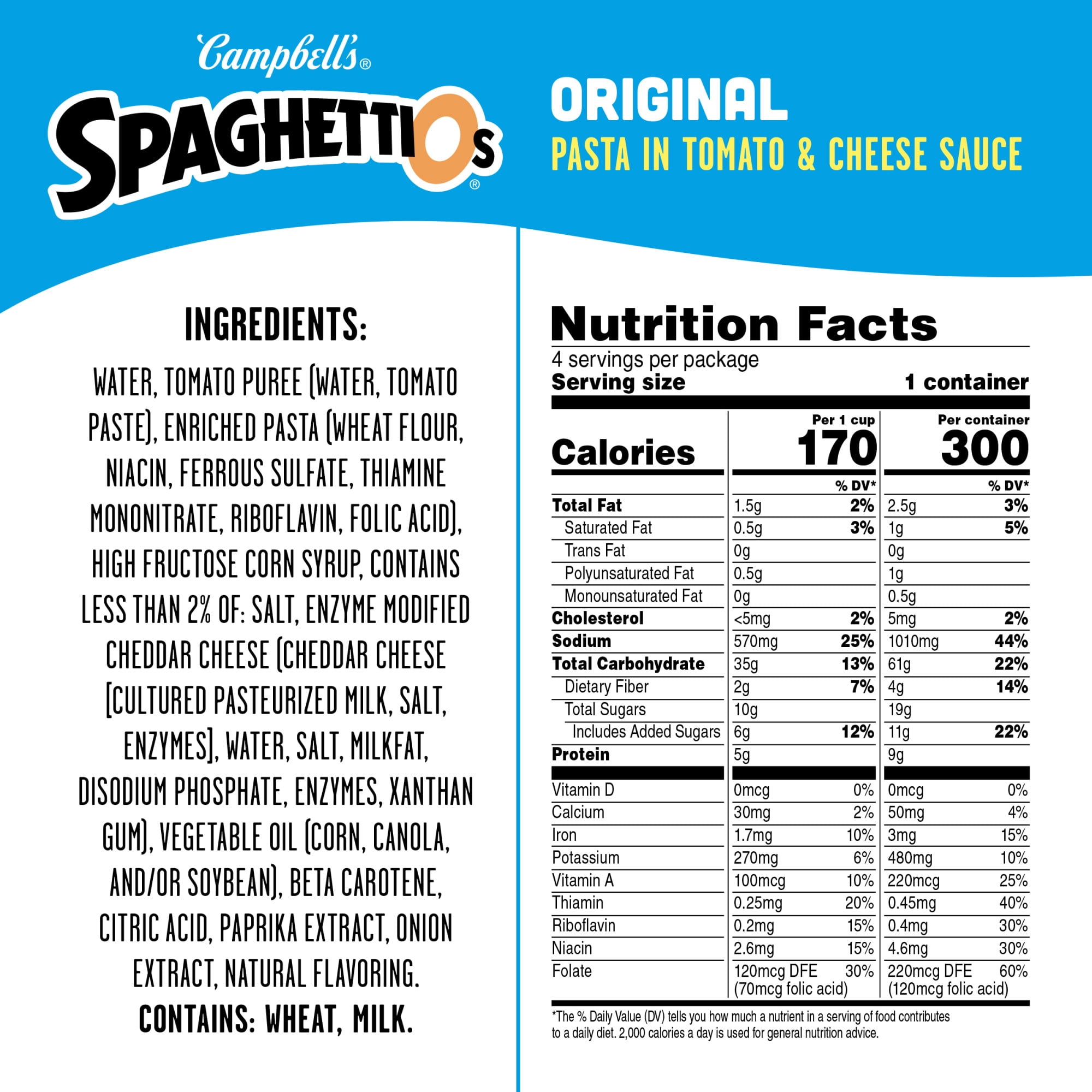 (6 pack) SpaghettiOs Original Canned Pasta, 15.8 oz Can (Pack of 4)