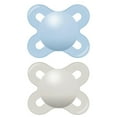 thumbnail image 1 of MAM Start Matte Newborn Pacifiers (2 pack, 1 Sterilizing Pacifier Case), Newborn Baby Boy Pacifiers, Best Pacifier for Breastfed Babies, Self Sterilizing Baby Pacifier Case, 1 of 4
