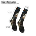 thumbnail image 2 of Yiaed Realistic Style Cute Cat Print Great elasticity Adult Stockings Sports socks for Men and Women, 2 of 6