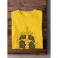 thumbnail image 3 of Outline Zodiac Sign Libra T-Shirt Men -Image by Shutterstock, Male Small, 3 of 4