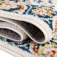 thumbnail image 5 of Rugs.com Aurelia Collection Rug – 6 Ft Square Multi Medium-Pile Rug Perfect For Living Rooms, Kitchens, Entryways, 5 of 8