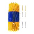 thumbnail image 2 of Cepillo rascador para ganado perfecl amarillo azul, 2 of 8