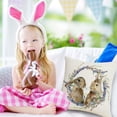 thumbnail image 4 of Ydojg Easter Linen Hugging Pillow Covers Pillow Covers Printed Pillow Sofa Cushion, 4 of 6