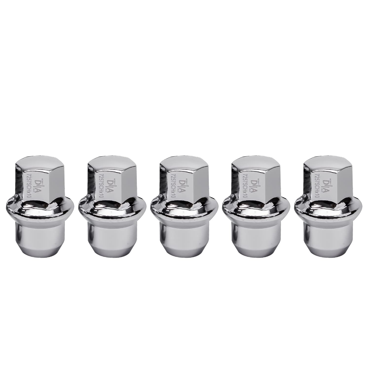 Detroit Axle - Wheel Lug Nuts for 2008-2020 Dodge Grand Caravan Chrysler Town & Country Volkswagen Routan Ram C/V Cargo Van, 20 Wheel Lug Nuts 2009 2010 2011 2012 13 14 15 16 17 18 19 Replacement