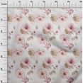 thumbnail image 2 of oneOone Polyester Spandex Light Pink Fabric Florals Diy Clothing Quilting Fabric Print Fabric By Yard 56 Inch WideJLR, 2 of 4