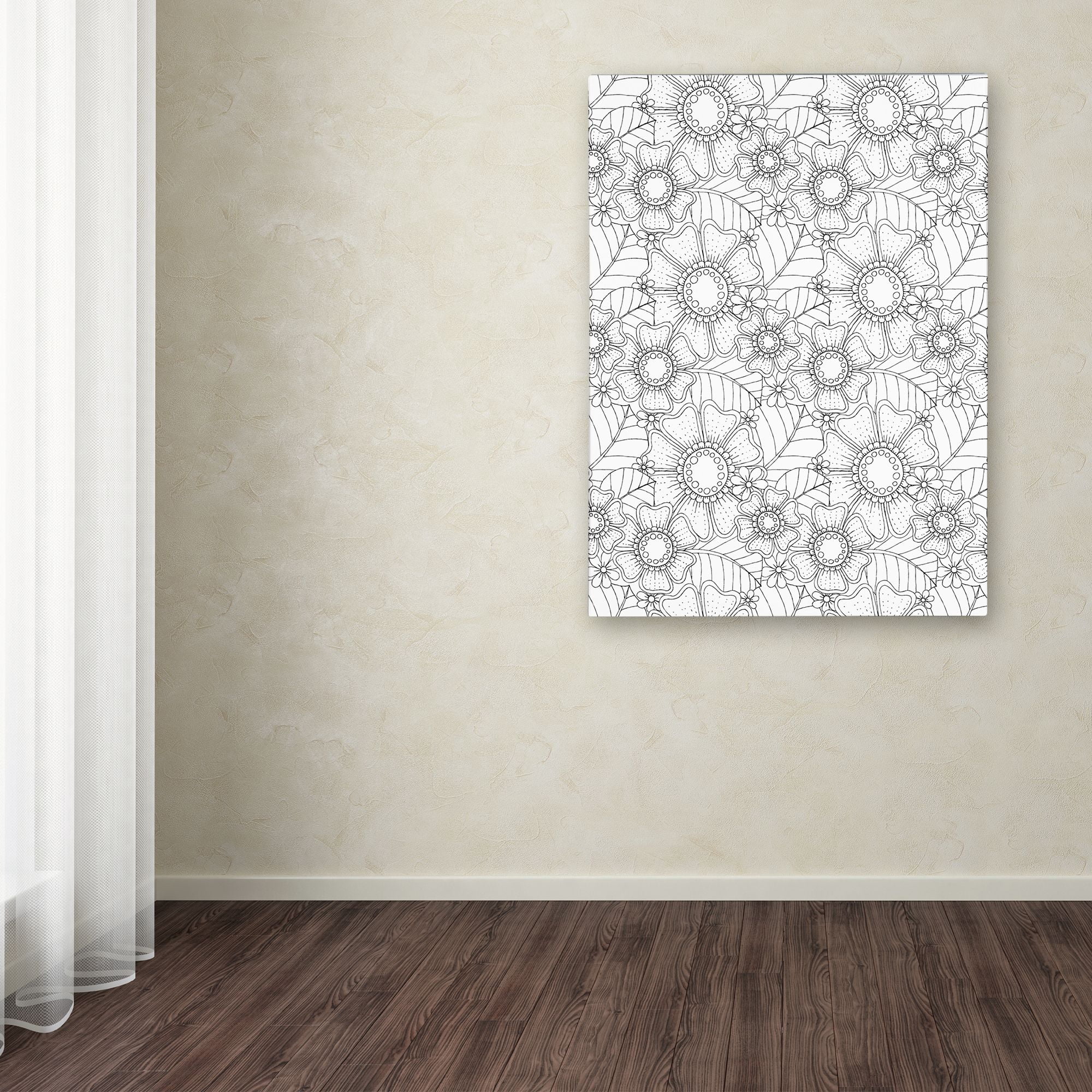 Trademark Fine Art "Big Beautiful Blossoms 12" Canvas Art by Hello Angel