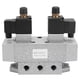 thumbnail image 1 of Válvula solenoide neumática de 3 posiciones y 5 vías, controlador eléctrico doble G1/8 pulg. K35D2H-6AC110V, 1 of 9